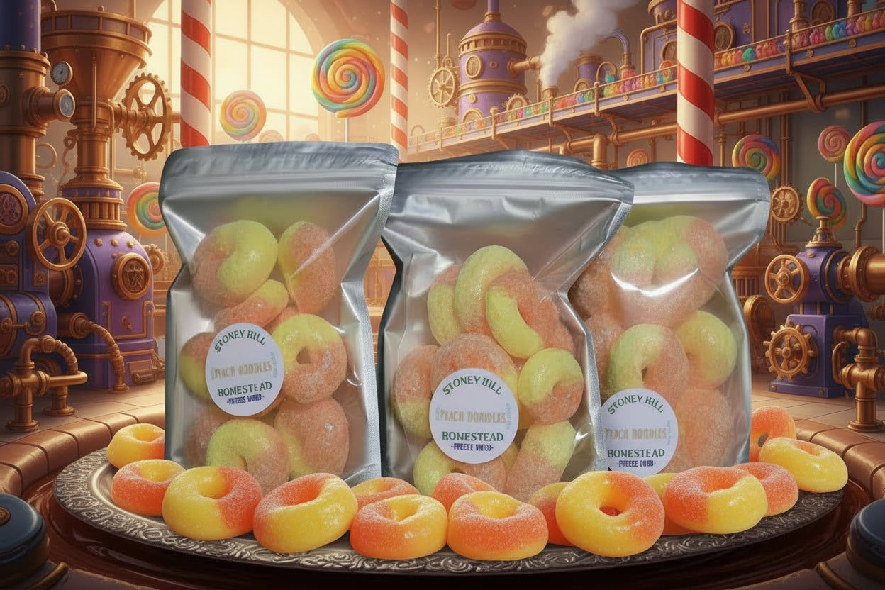 Freeze Dried Peach Rings