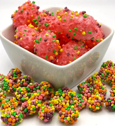 Freeze-dried Rainbow Bombs