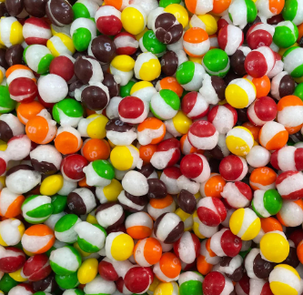 1lb bag Freeze dried Rainbow Blasts