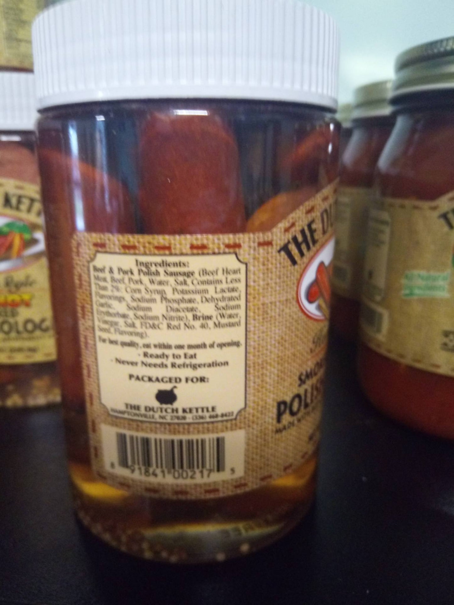 Pickled Polish Sausages