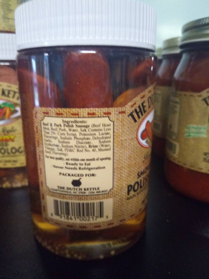 Pickled Polish Sausages